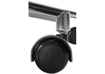 Fauteuil de bureau Mollis en cuir véritable crème