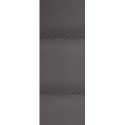 Silla de oficina Mollis de cuero auténtico Gris