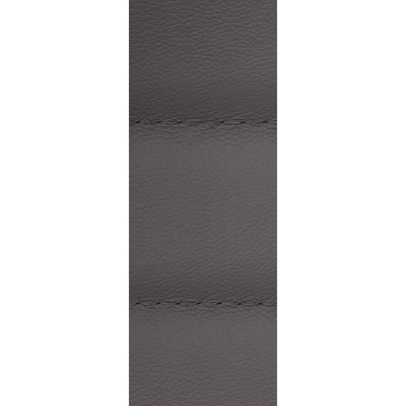 Fauteuil de bureau Mollis en cuir véritable gris