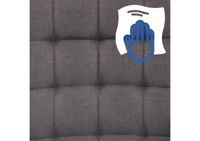 Silla De Oficina Terni Gris oscuro,Tela