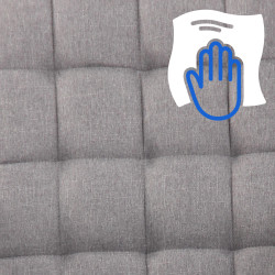 Silla De Oficina Terni Gris,Tela