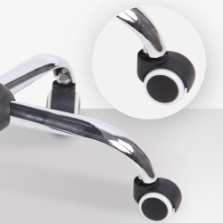 Silla De Oficina Terni Gris,Simil cuero