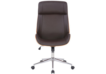 Sedia da ufficio Varel Noce/marrone
