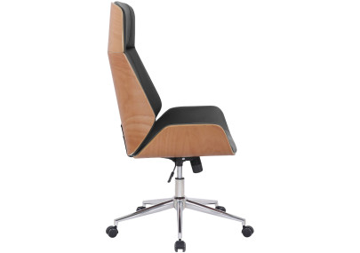 Ensemble de 2 tabourets de bar Franklin, ronds, en tissu, couleur cappuccino taupe