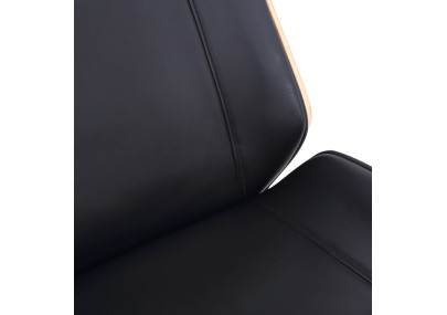 Ensemble de 2 tabourets de bar Franklin, ronds, en tissu, couleur cappuccino taupe