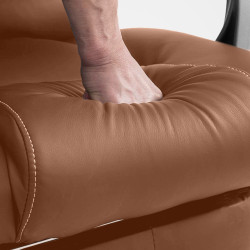 Silla De Oficina De Masaje Pacific V2 Marrón claro