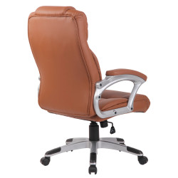 Chaise de bureau Texas V2 marron clair