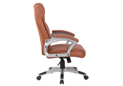Chaise de bureau Texas V2 marron clair