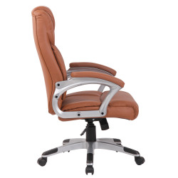 Chaise de bureau Texas V2 marron clair