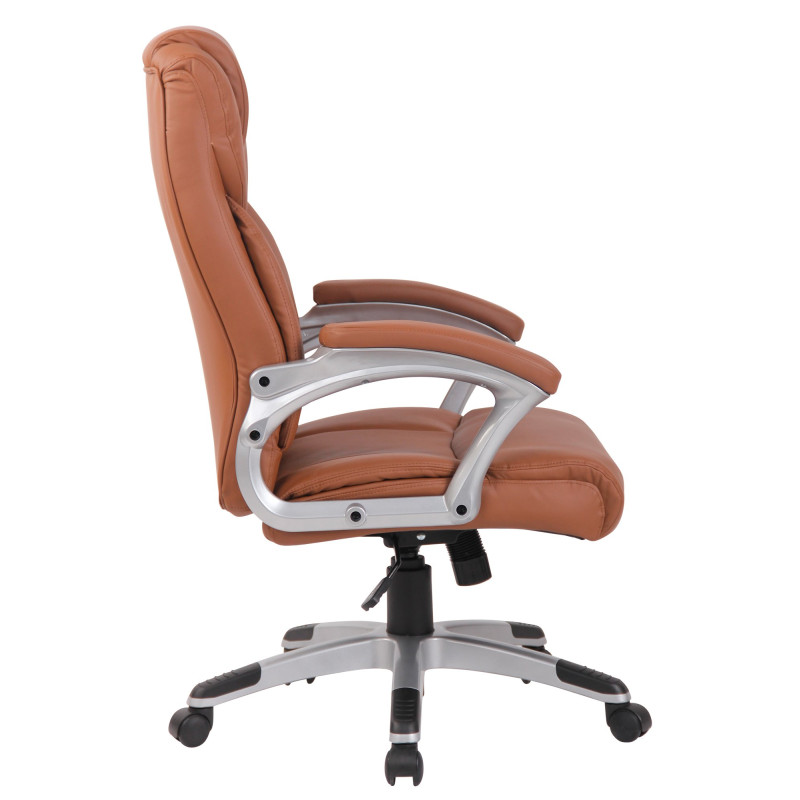 Chaise de bureau Texas V2 marron clair