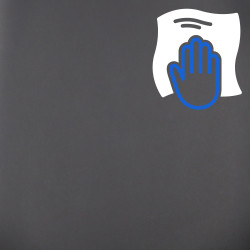 Silla De Oficina Burbank Nogal/negro,Simil cuero