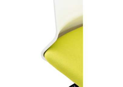 Chaise de bureau Apolda, tissu vert