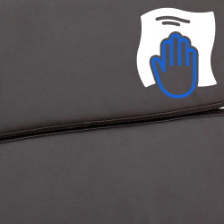 Silla de oficina Cleveland Simil cuero,Marrón