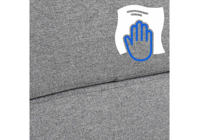 Silla de oficina Cleveland Tela,Gris