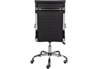 Silla De Oficina Amadora en polipiel o tela Negro,Tela