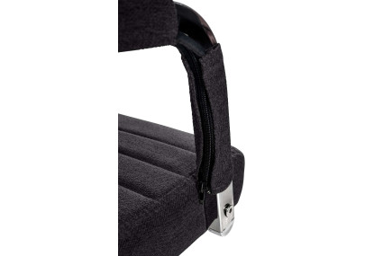 Silla De Oficina Amadora en polipiel o tela Negro,Tela