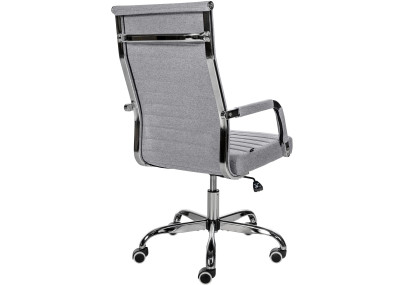 Sedia Da ufficio Amadora grigio,Tessuto