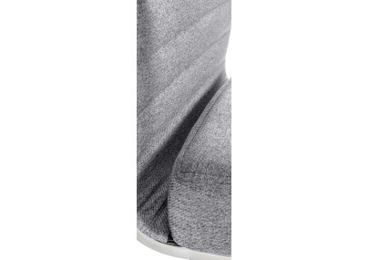 Silla De Oficina Amadora en polipiel o tela Gris,Tela