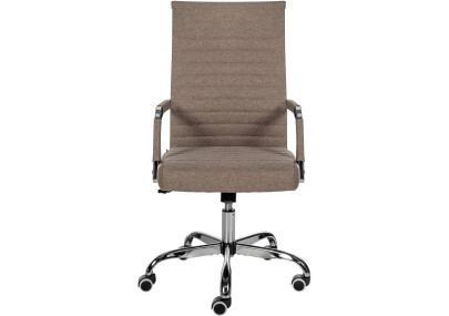 Silla De Oficina Amadora en polipiel o tela Gris topo,Tela