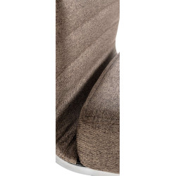 Silla De Oficina Amadora en polipiel o tela Gris topo,Tela