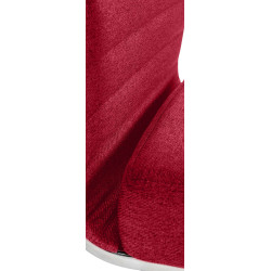 Silla De Oficina Amadora en polipiel o tela Rojo,Tela