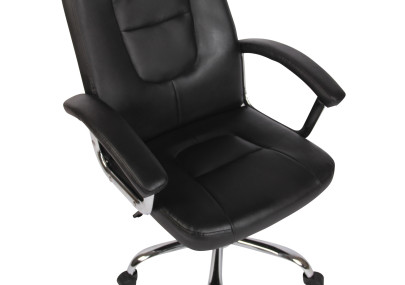 Chaise de bureau Reedville, noire