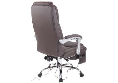 Bürostuhl Pacific Echtleder mit Massagefunktion