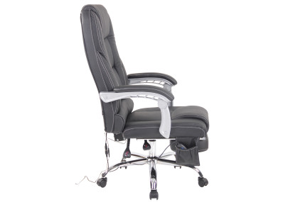 Bürostuhl Pacific Echtleder mit Massagefunktion