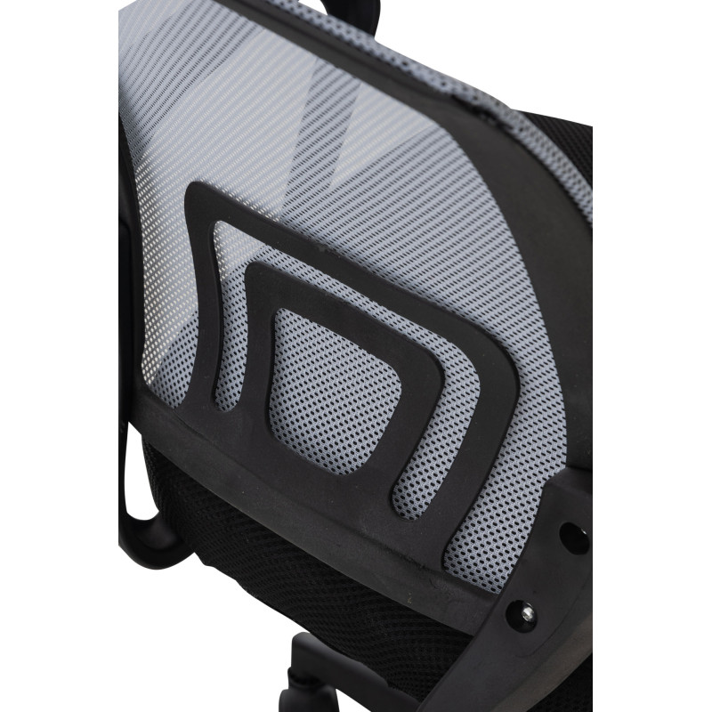 chaise de bureau gris auburn