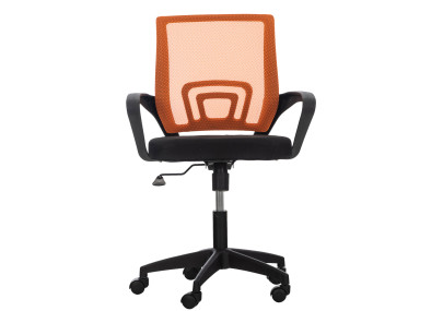 Silla de oficina Auburn con funda de malla Naranja
