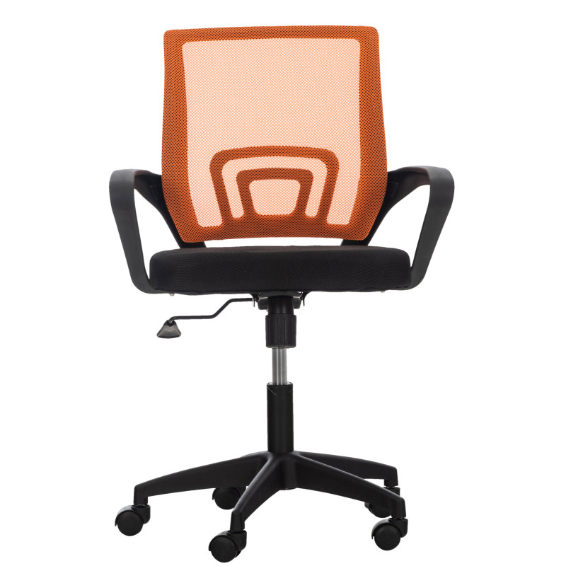chaise de bureau orange auburn
