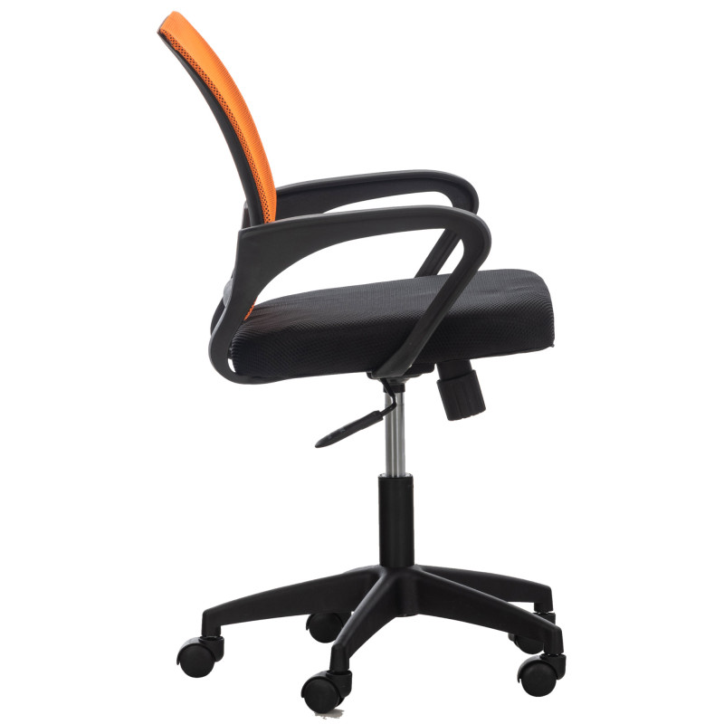 chaise de bureau orange auburn