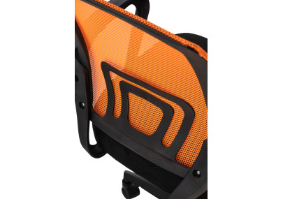 chaise de bureau orange auburn