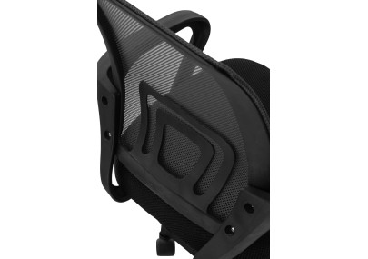 Silla de oficina Auburn con funda de malla Negro