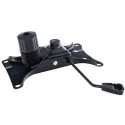 chaise de bureau noire à fixation de siège