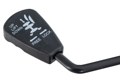 chaise de bureau noire à fixation de siège