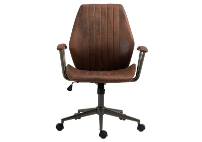 Chaise de bureau Nampa cognac