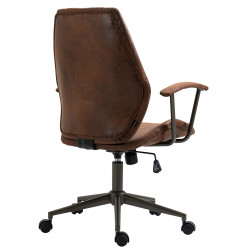 Chaise de bureau Nampa cognac