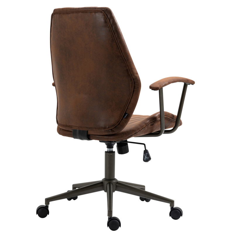 Chaise de bureau Nampa cognac