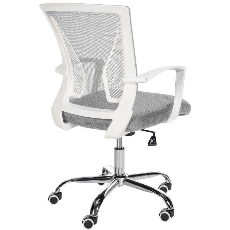 Chaise de bureau Tracy C, gris clair