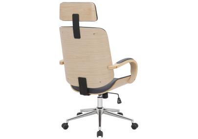 Silla De Oficina Dayton Natural/gris