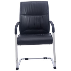 Ensemble de 2 chaises cantilever XL Anubis noires