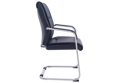 Ensemble de 2 chaises cantilever XL Anubis noires