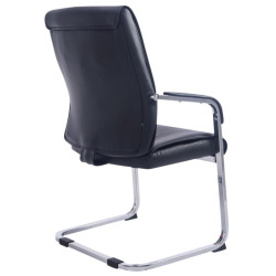 Ensemble de 2 chaises cantilever XL Anubis noires