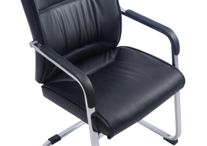 Ensemble de 2 chaises cantilever XL Anubis noires