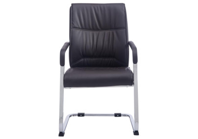 Ensemble de 2 chaises cantilever XL Anubis marron