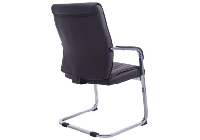 Ensemble de 2 chaises cantilever XL Anubis marron