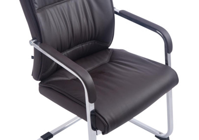 Ensemble de 2 chaises cantilever XL Anubis marron