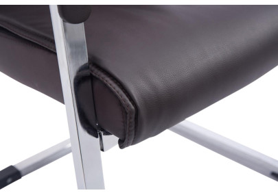 Ensemble de 2 chaises cantilever XL Anubis marron