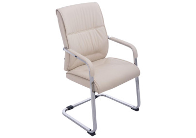 Ensemble de 2 chaises cantilever XL Anubis crème